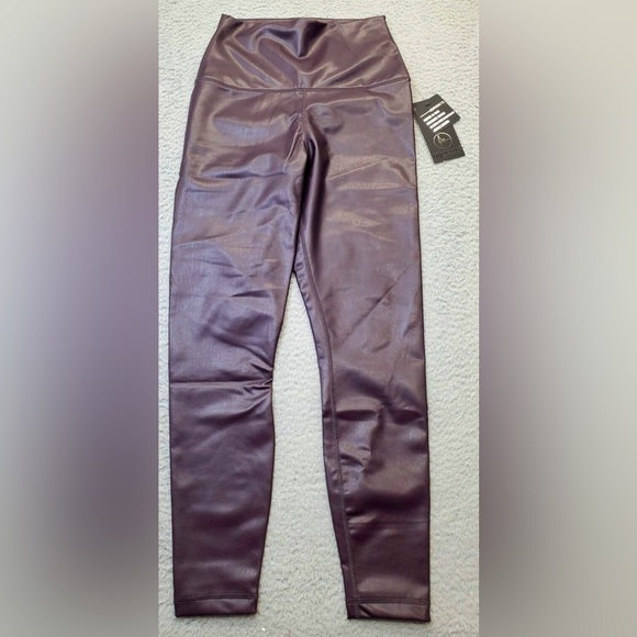 Burdeos High-Waisted TPU Leggings NWOT - Picture 1 of 3